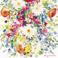 Servietten 33x33 cm - Lempikukkia 