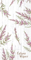 Buffet Servietten - CALLUNA VULGARIS grey