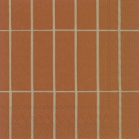 Servietten 25x25 cm - TIILISKIVI copper linen