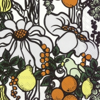 Servietten 25x25 cm - PALA TAIVASTA grey