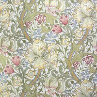 Servietten 25x25 cm - GOLDEN LILY (V&A) white