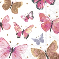 Servietten 25x25 cm - NATHALIE pink