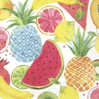 Servietten 25x25 cm - FRUITY FRUITS