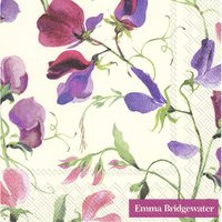 Servietten 25x25 cm - SWEET PEA cream