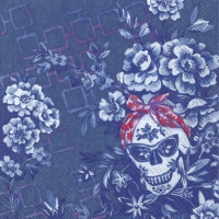Servietten 25x25 cm - CATRINA blue