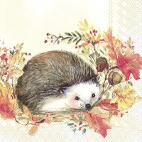 Servietten 25x25 cm - SWEET HEDGEHOG