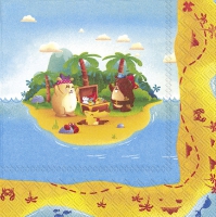 Servietten 33x33 cm - TREASURE HUNT (V&B) Servietten 33x33 cm - TREASURE HUNT (V&B)