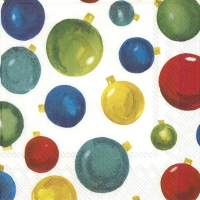 Servietten 33x33 cm - PRETTY TREE ORNAMENTS