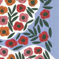 Servietten 33x33 cm - RUUKKU blue Servietten 33x33 cm - RUUKKU blue