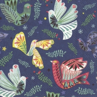 Servietten 33x33 cm - DECORAZIONE DI NATALE blue Servietten 33x33 cm - DECORAZIONE DI NATALE blue