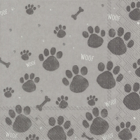 Servietten 33x33 cm - STEP BY STEP grey Servietten 33x33 cm - STEP BY STEP grey