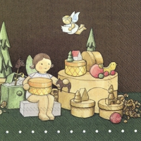 Servietten 33x33 cm - ENGEL ATELIER Servietten 33x33 cm - ENGEL ATELIER