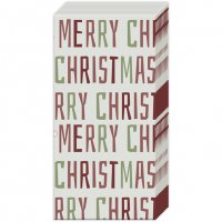 Taschentücher - WINTER MERRY CHRISTMAS linen