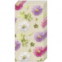 Taschentücher - AUTUMN ASTERS linen