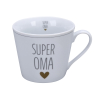 Porzellan-Tasse - Super Oma Porzellan-Tasse - Super Oma