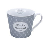 Porzellan-Tasse - Glücksmoment Porzellan-Tasse - Glücksmoment