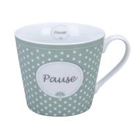 Porzellan-Tasse - Pause Porzellan-Tasse - Pause