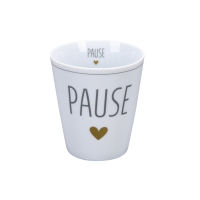 Porzellan-Becher - Pause Porzellan-Becher - Pause