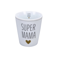 Porzellan-Becher - Super Mama Porzellan-Becher - Super Mama