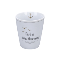 Porzellan-Becher - Darf es etwas Meer sein Porzellan-Becher - Darf es etwas Meer sein