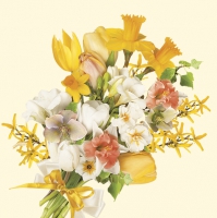 Servietten 33x33 cm - Bunch of Spring Flowers Servietten 33x33 cm - Bunch of Spring Flowers