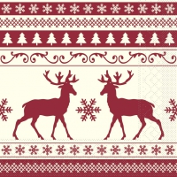 Tissue Servietten 33x33 cm - Basti (champagner/bordeaux) Tissue Servietten 33x33 cm - Basti (champagner/bordeaux)