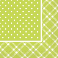 Tissue Servietten 33x33 cm - ANTONIA lime