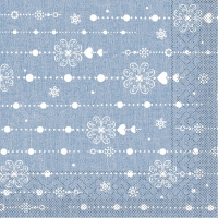 200 Tissue Lunch Servietten - Stella  (blau)
