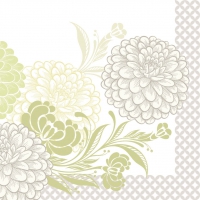 Linclass Servietten 40x40 cm - Clarissa  (grün)