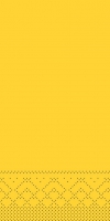 Tissue Servietten 33x33 cm - BASIC GELB 33x33 cm 1/8-Falz Tissue Servietten 33x33 cm - BASIC GELB 33x33 cm 1/8-Falz