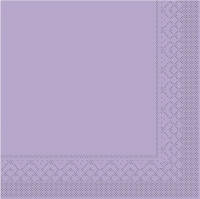 Tissue Servietten 25x25 cm - BASIC LILA 25x25 cm Tissue Servietten 25x25 cm - BASIC LILA 25x25 cm