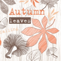 Linclass Servietten 40x40 cm - Adam  (terra/braun)