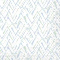 Tissue Servietten 33x33 cm - ZACK (grün/blau) Tissue Servietten 33x33 cm - ZACK (grün/blau)