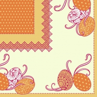 Linclass Servietten 40x40 cm - Andy  (gelb)