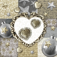 Servietten 33x33 cm - Winter Breeze Servietten 33x33 cm - Winter Breeze