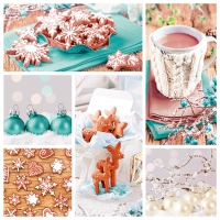 Servietten 33x33 cm - Glacé Servietten 33x33 cm - Glacé