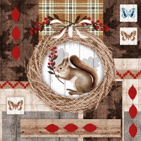 Servietten 33x33 cm - In the woods Servietten 33x33 cm - In the woods