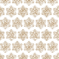 Servietten 33x33 cm - Snow Crystal gold Servietten 33x33 cm - Snow Crystal gold