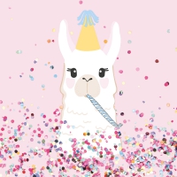 Servietten 33x33 cm - Llama Party