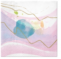 Servietten 33x33 cm - Watercolor Paint