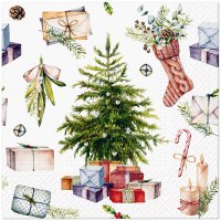 Servietten 33x33 cm - Christmas at Home