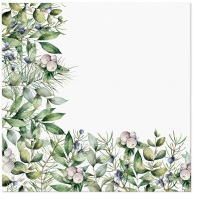 Servietten 33x33 cm - Winter Greenery