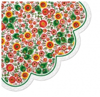 Servietten - Rund - Beautiful Folk