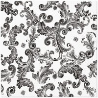 Servietten 33x33 cm - Source of Fame black Servietten 33x33 cm - Source of Fame black