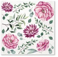 Servietten 33x33 cm - Blooming Dahlia Servietten 33x33 cm - Blooming Dahlia