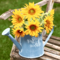 Servietten 24x24 cm - Flowers & garden