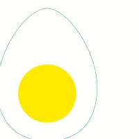 Gestanzte Servietten - Eggs