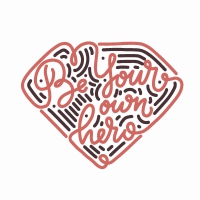 Servietten 33x33 cm - Hero