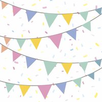 Servietten 33x33 cm - Flags