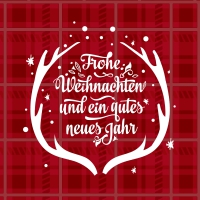 Servietten 33x33 cm - Frohe Weihnachten